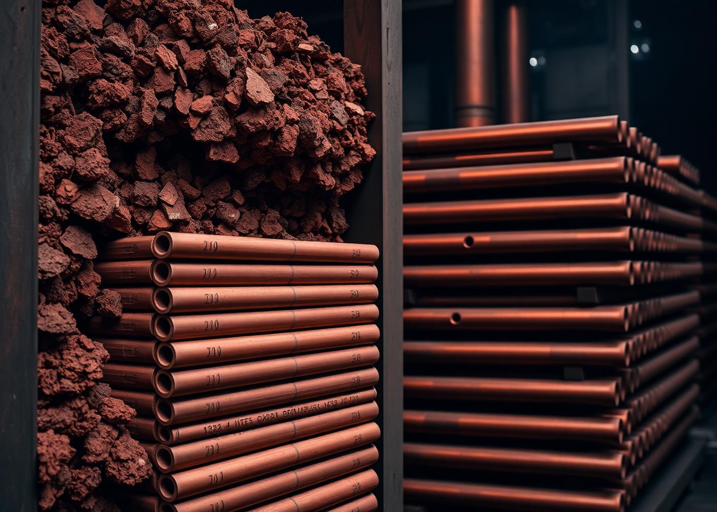 Copper resource photography